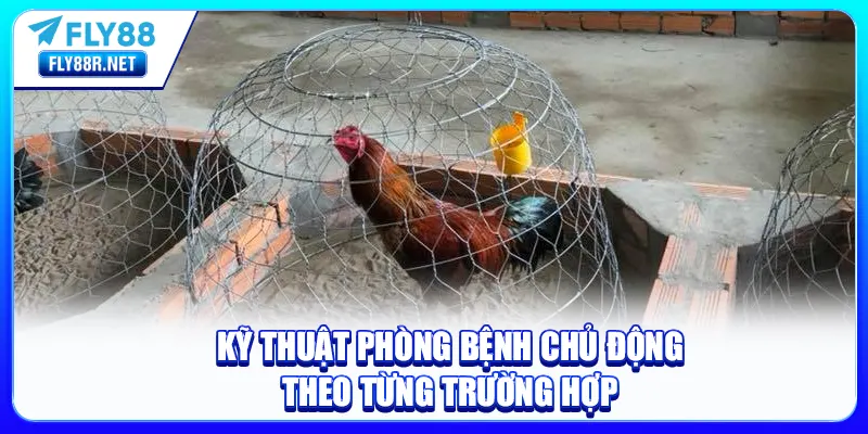 Kỹ thuật phòng bệnh chủ động theo từng trường hợp